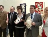 Imagen de Pedro Hernández Inaugura La Exposición De Ceramica De Los Alumnos Del Centro De La Tercera Edad