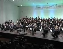 Imagen de La Banda Musical Los Saleros Y El Orfeon Municipal Unidos Mediante La Musica 