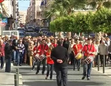 Imagen de Celebrado Vía Crucis En El Entorno Del Sagrado Corazón De Jesús