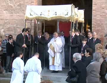 Imagen de El Comulgar de San Vicente Ferrer llevó la Eucaristía a cinco enfermos e impedidos