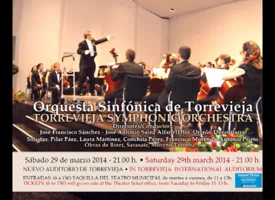Imagen de La orquesta Sinfónica de Torrevieja actuará el 29 de marzo en el Auditorio