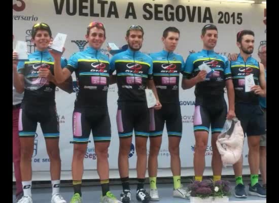 Imagen de Excelentes resultados del ciclista local Chipo en Segovia