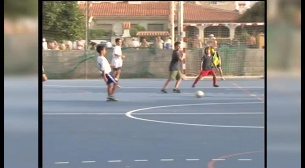 Imagen de Todo preparado para el V Torneo de fútbol sala base de Torrelamata