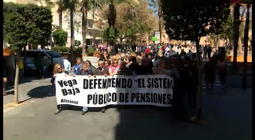 Imagen de La Vega Baja sale a la calle en defensa del Sistema Público de Pensiones