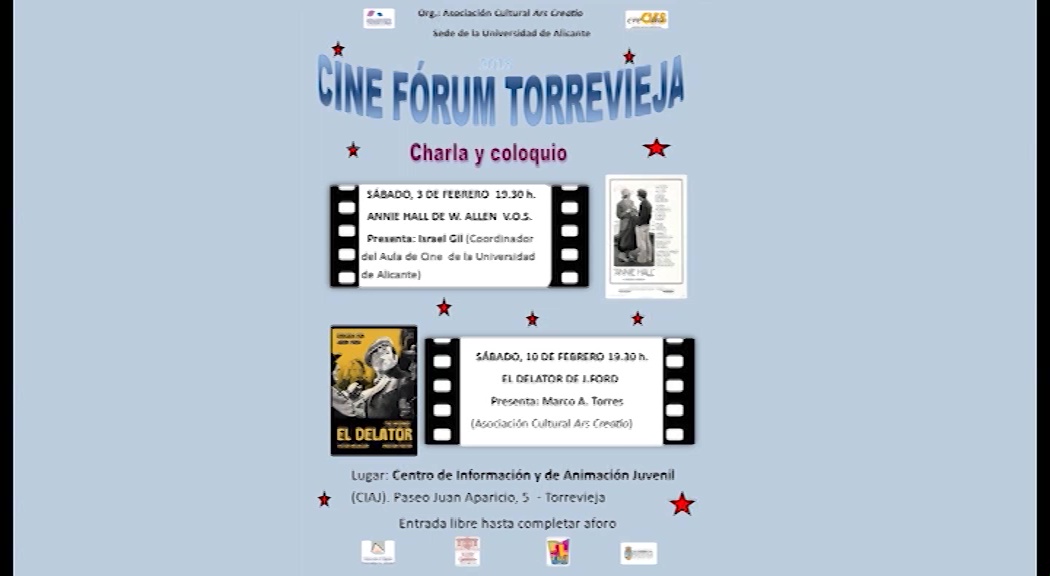 Imagen de Ars Creatio organiza el I Cine Forum