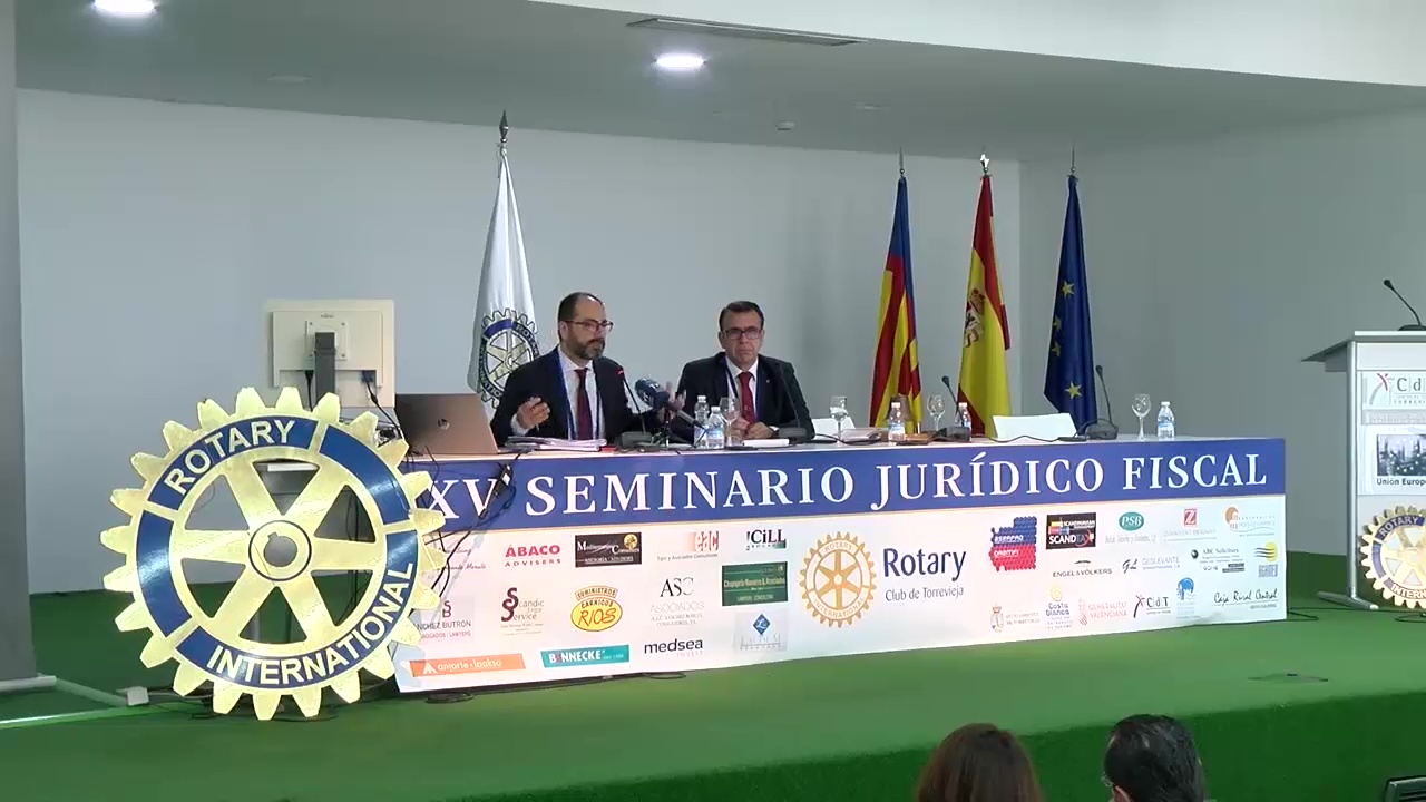 Imagen de Celebrado el Seminario jurídico fiscal de Rotary con 