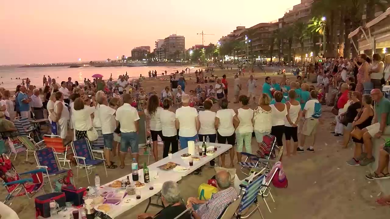 Imagen de Vuelven las habaneras en la playa