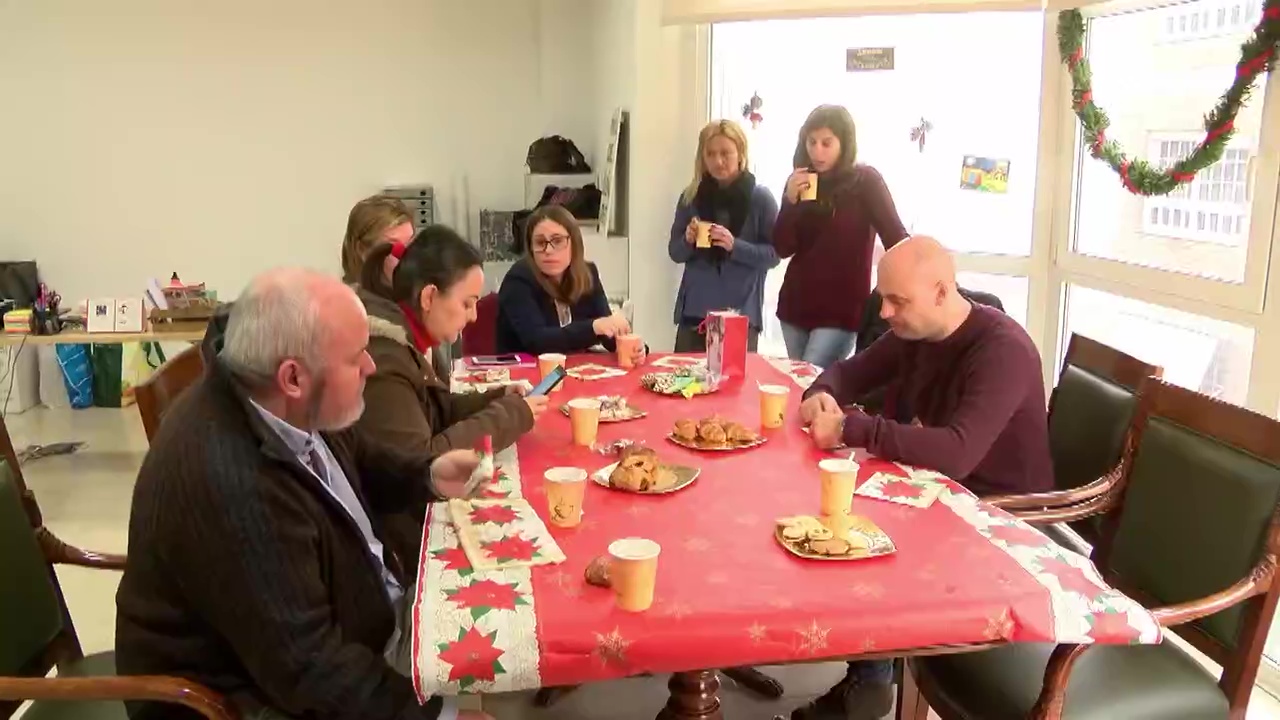 Imagen de Brindis navideño de la prensa local con Sueña Torrevieja