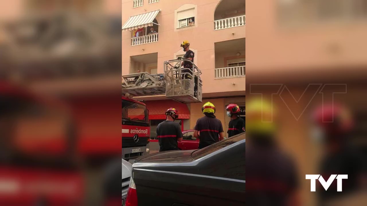 Imagen de Rescatado un hombre de avanzada edad que había sufrido una caída en su hogar