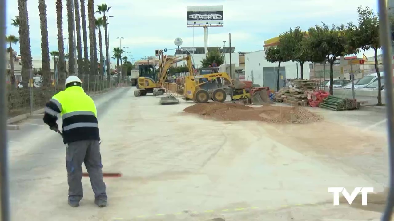 Imagen de En marzo de 2021 finalizan las obras pluviales de la Avda. de las Cortes Valencianas