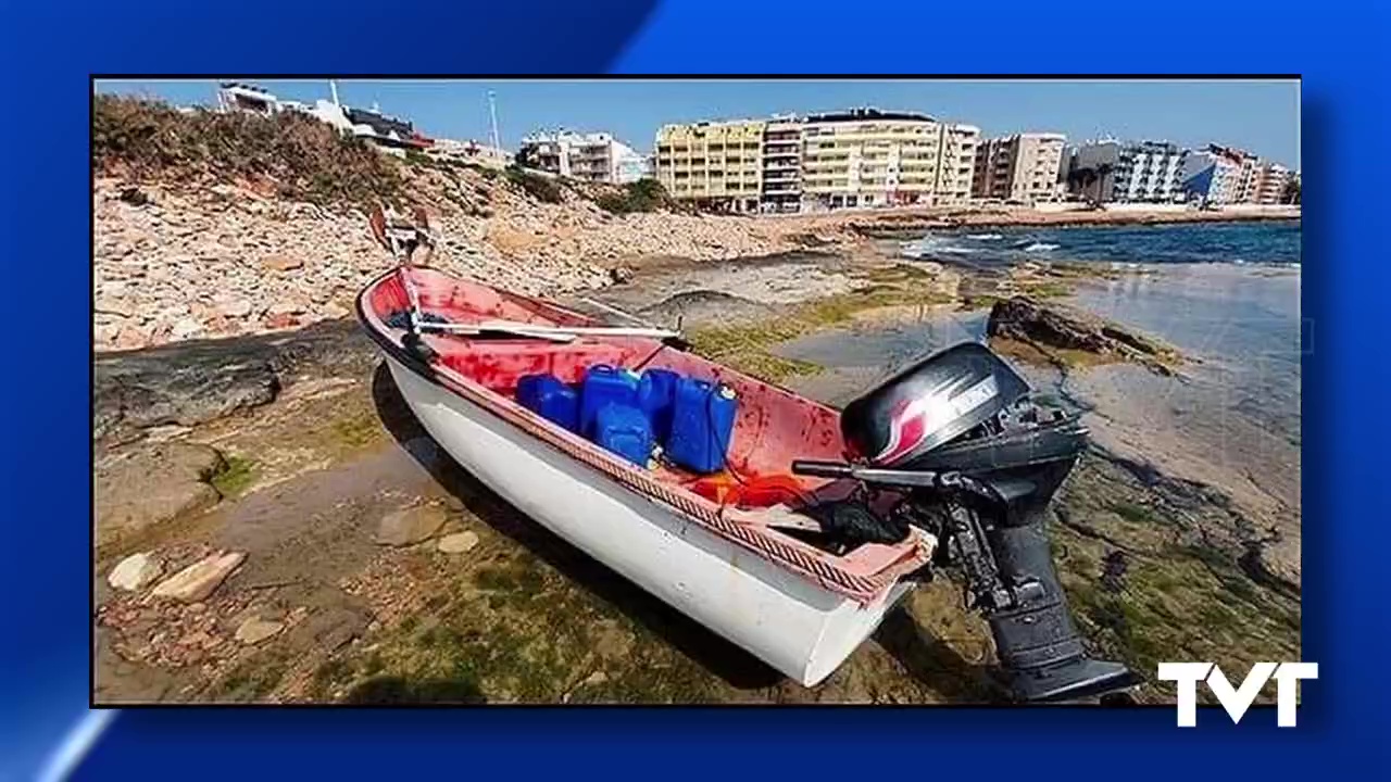 Imagen de Llega otra patera a la playa de Torrevieja