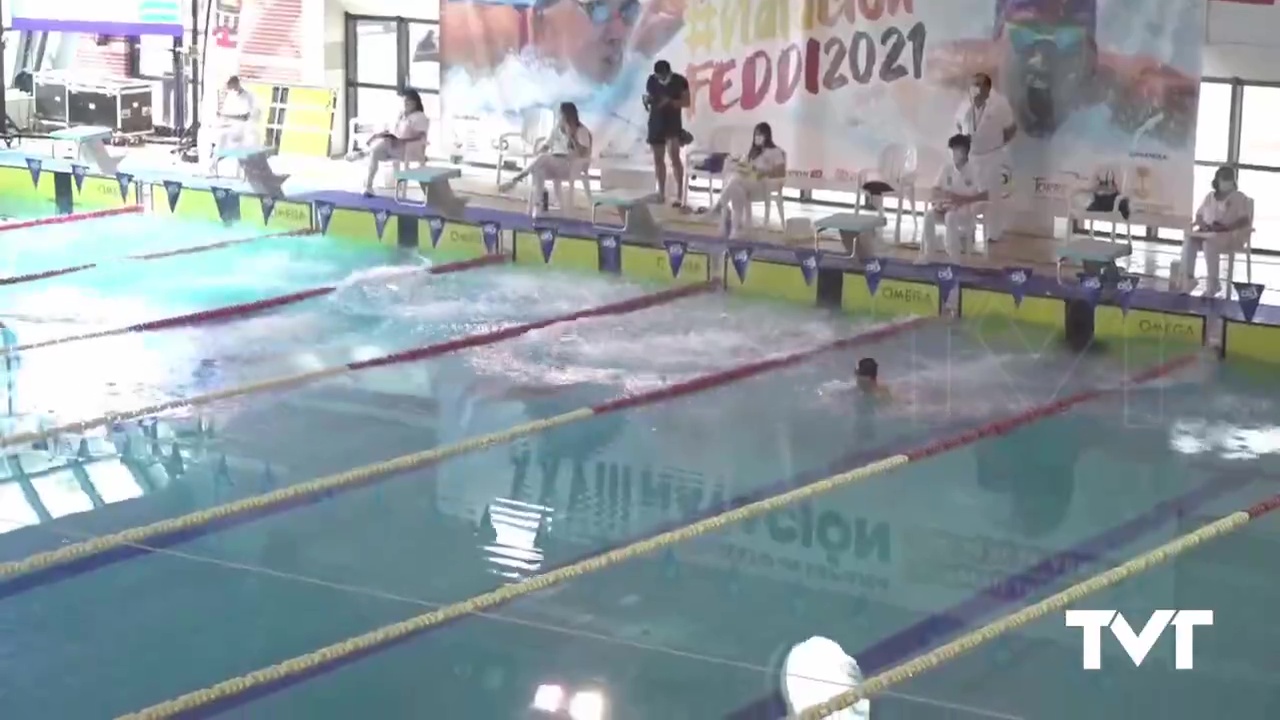 Imagen de Seis récords de España en el Campeonato de natación FEDDI