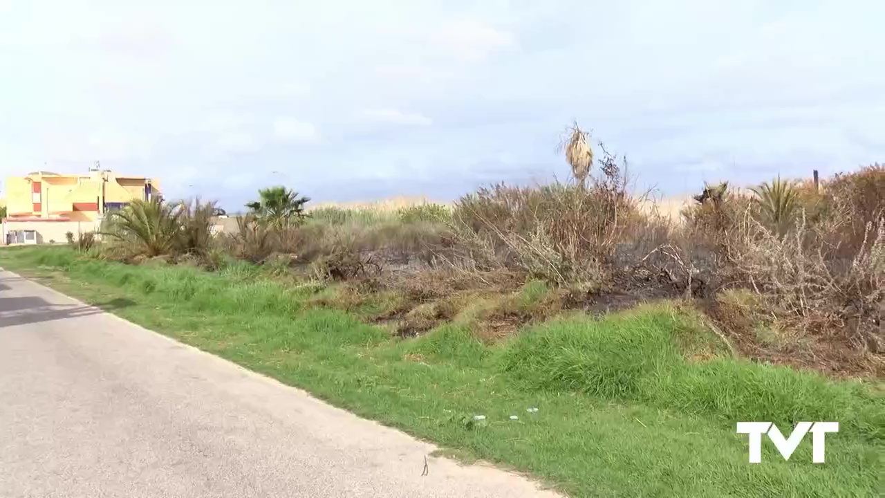 Imagen de Viviendas ubicadas a escasos metros del lugar donde se produjo el incendio