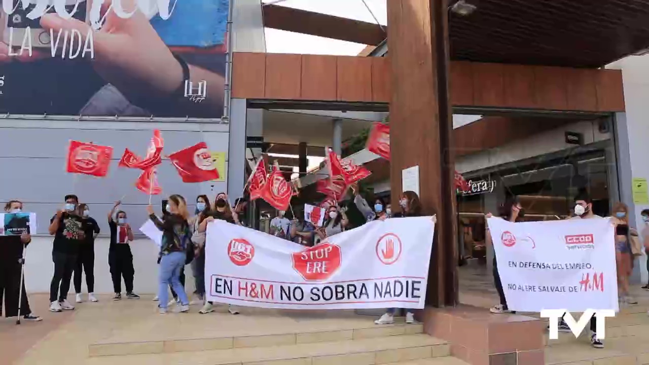 Imagen de Los trabajadores de H&M afectados por el ERE que aplicará la firma