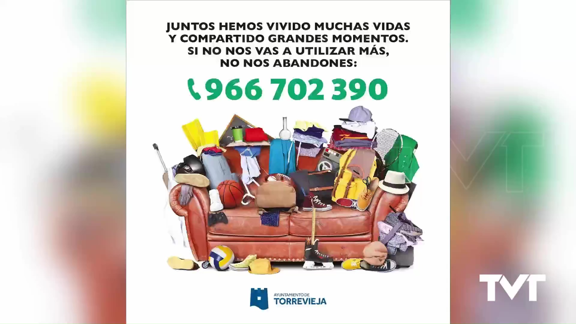 Imagen de Cartelería que «humaniza» a los muebles para «evitar ser abandonados»