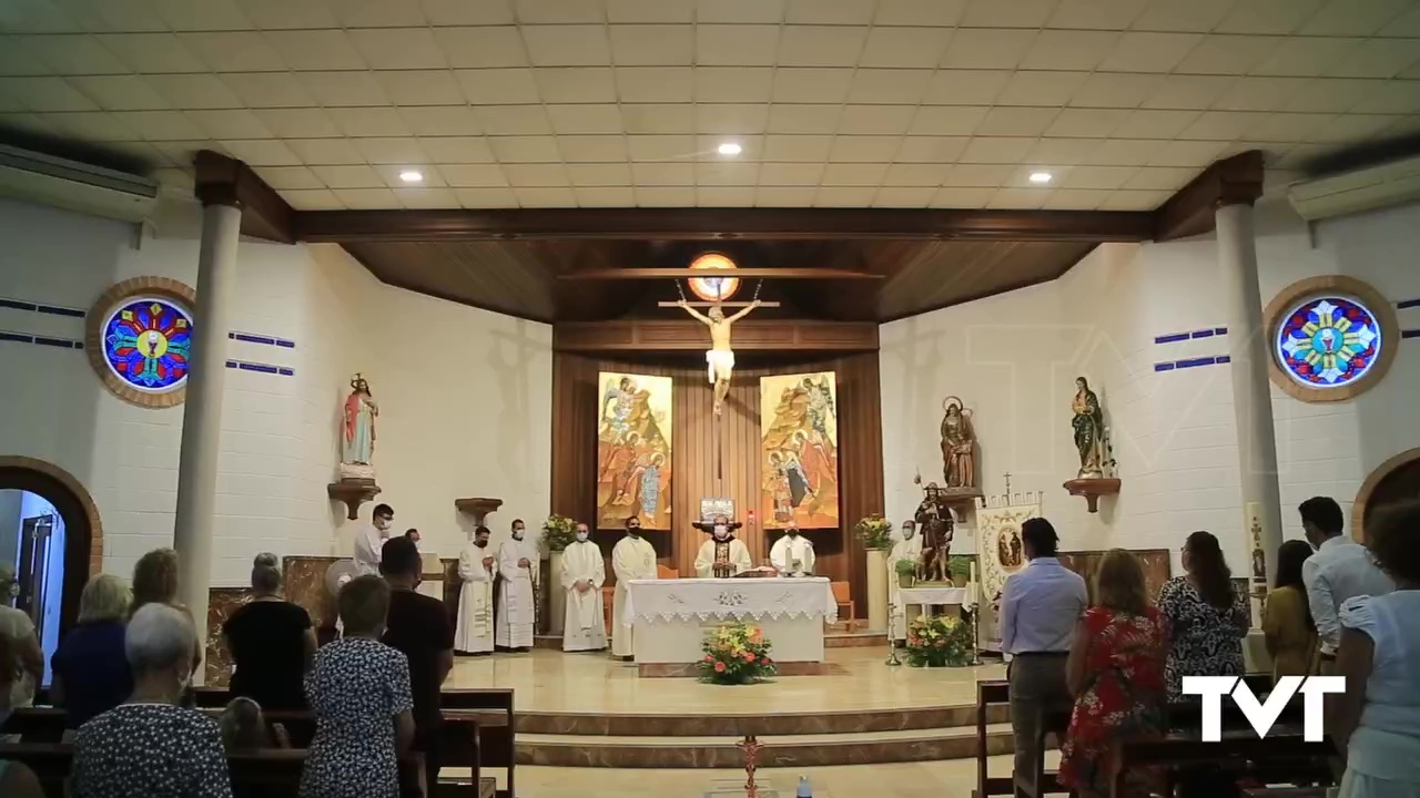 Imagen de Torrevieja celebra a San Roque volteando su nueva campana