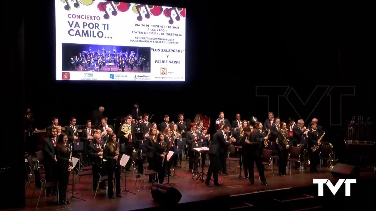 Imagen de Felipe Garpe y Los Salerosos brillan en el concierto dedicado a Camilo Sexto