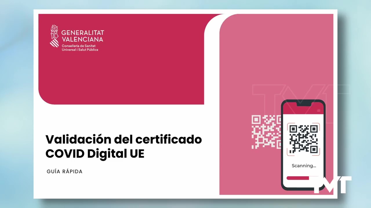 Imagen de Sanidad pone en marcha una nueva aplicación de lector QR GVA para validar el certificado COVID