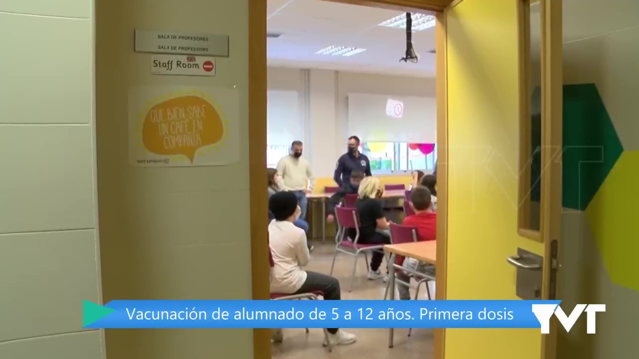 Imagen de El 15 de marzo se reinicia vacunación para alumnado de 5 a 12 años