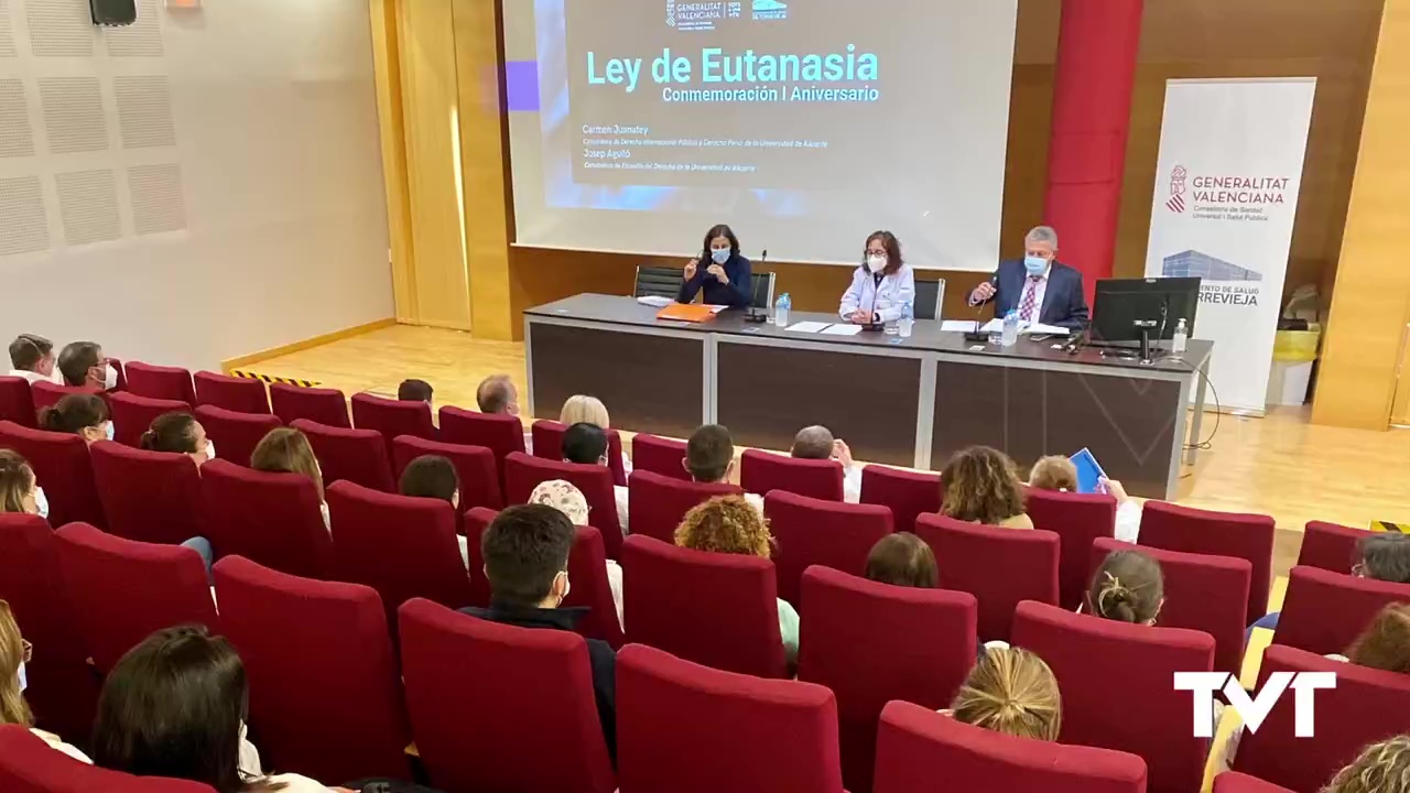Imagen de El Hospital Universitario de Torrevieja conmemora el primer aniversario de la ley de eutanasia