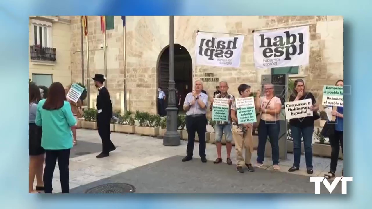 Imagen de Hablamos español da 7 días a las CCVV para llevar a pleno su ley o acudirá al Constitucional