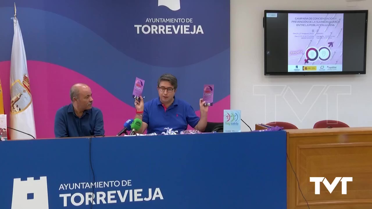 Imagen de Torrevieja contra la sumisión química