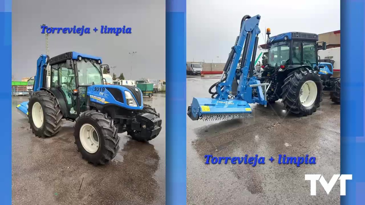 Imagen de Se incorpora al servicio de limpieza un nuevo tractor especial para limpiar cunetas