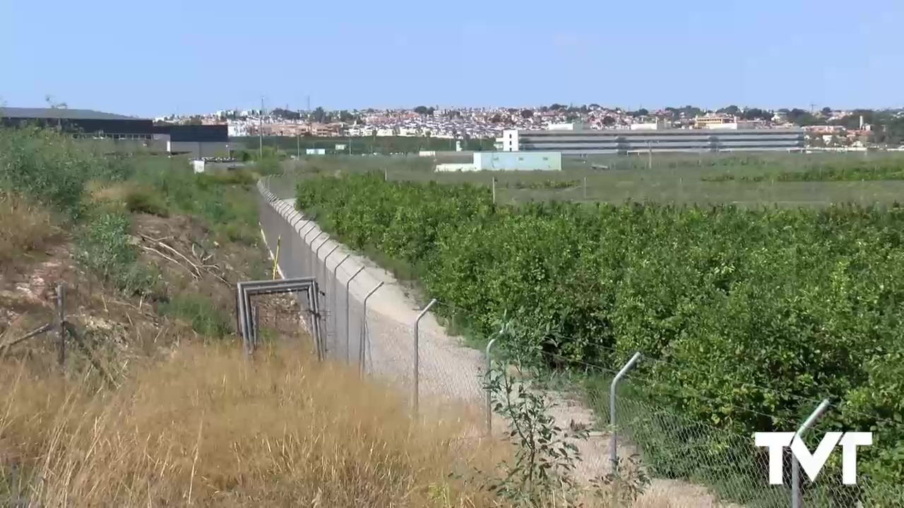 Imagen de La 1ª fase de la senda peatonal entre hospital y puente del cementerio discurrirá paralela a la CV95