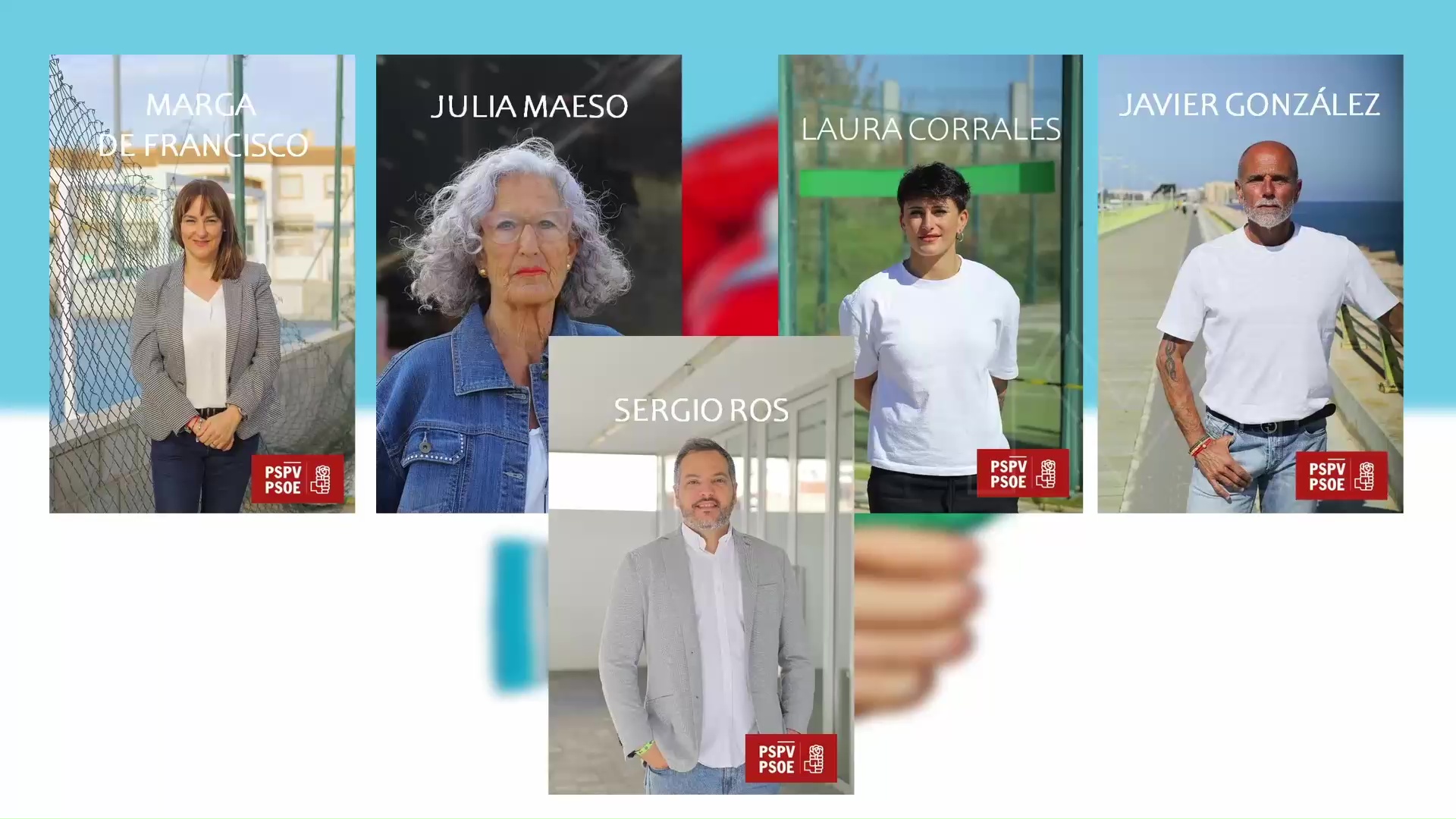 Imagen de Bárbara Soler presenta a cinco de las personas que la acompañan en su candidatura