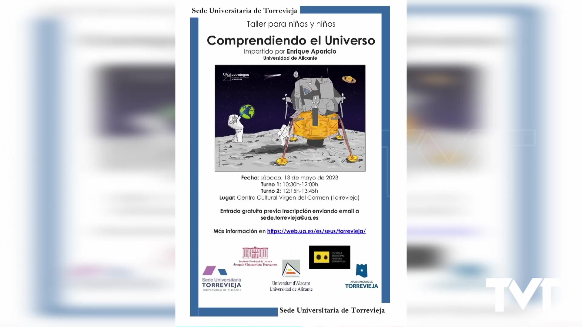 Imagen de La Sede universitaria de Torrevieja programa un taller para niños/as el 13 de mayo