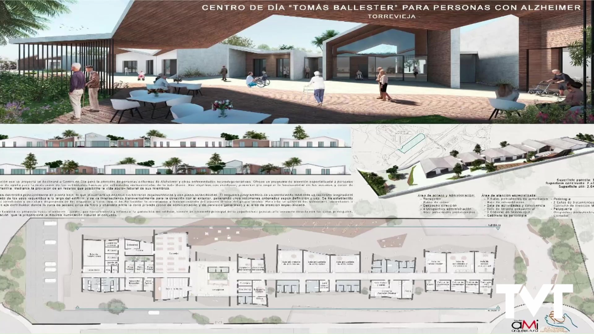Imagen de El nuevo centro de alzheimer contará con un amplio espacio exterior con jardín