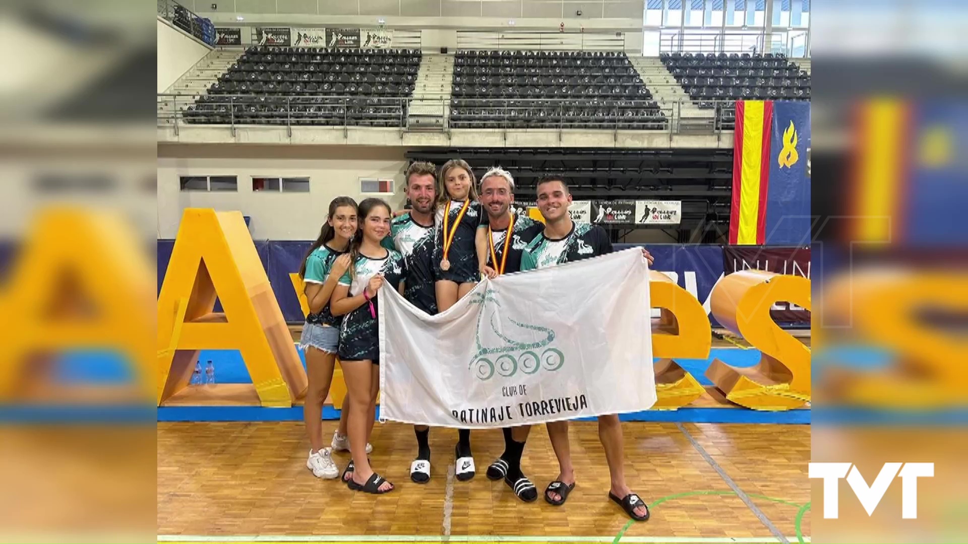 Imagen de Carlos Hernández del Club Patinaje Torrevieja, se proclama subcampeón de España en Speed Slalom