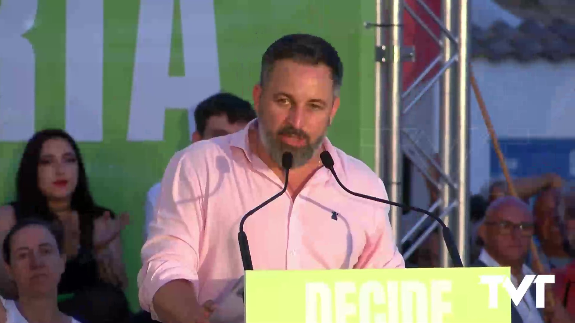 Imagen de Abascal asegura en Torrevieja que el PP ha asumido el pacto en la CV «a regañadientes»