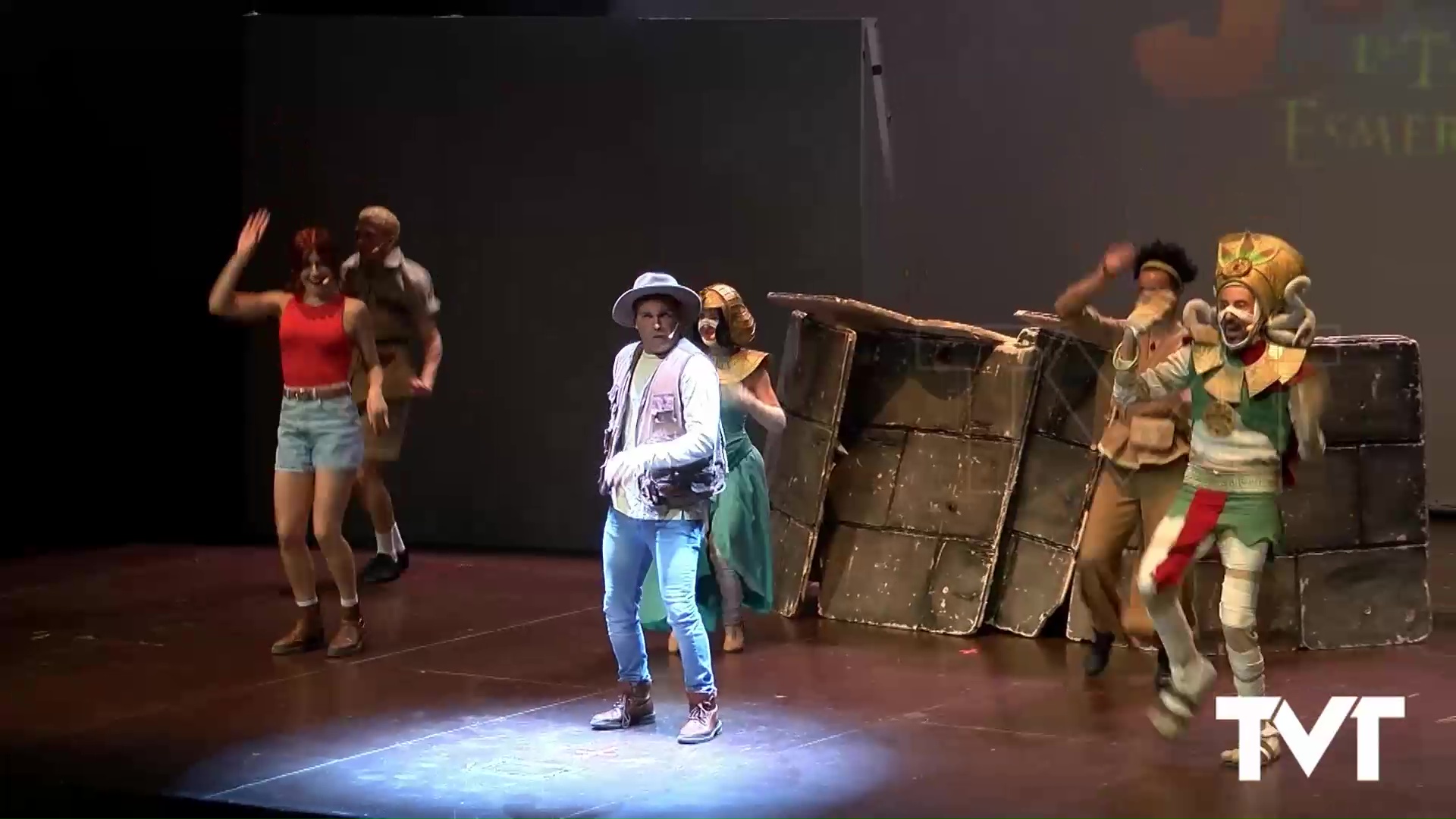 Imagen de Gran éxito del musical familiar Tadeo Jones en el teatro municipal