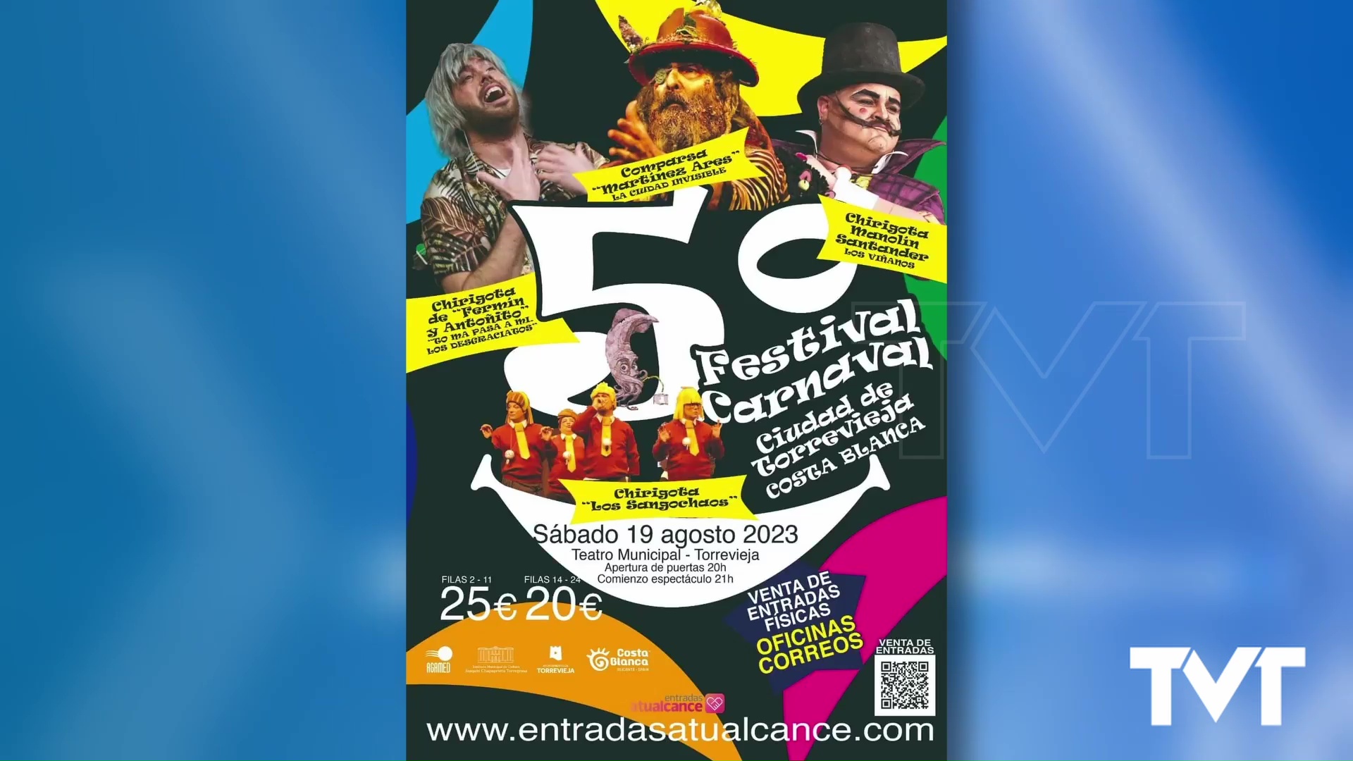 Imagen de Torrevieja ya huele a Cádiz. Regresa el Festival de Carnaval en su quinta edición