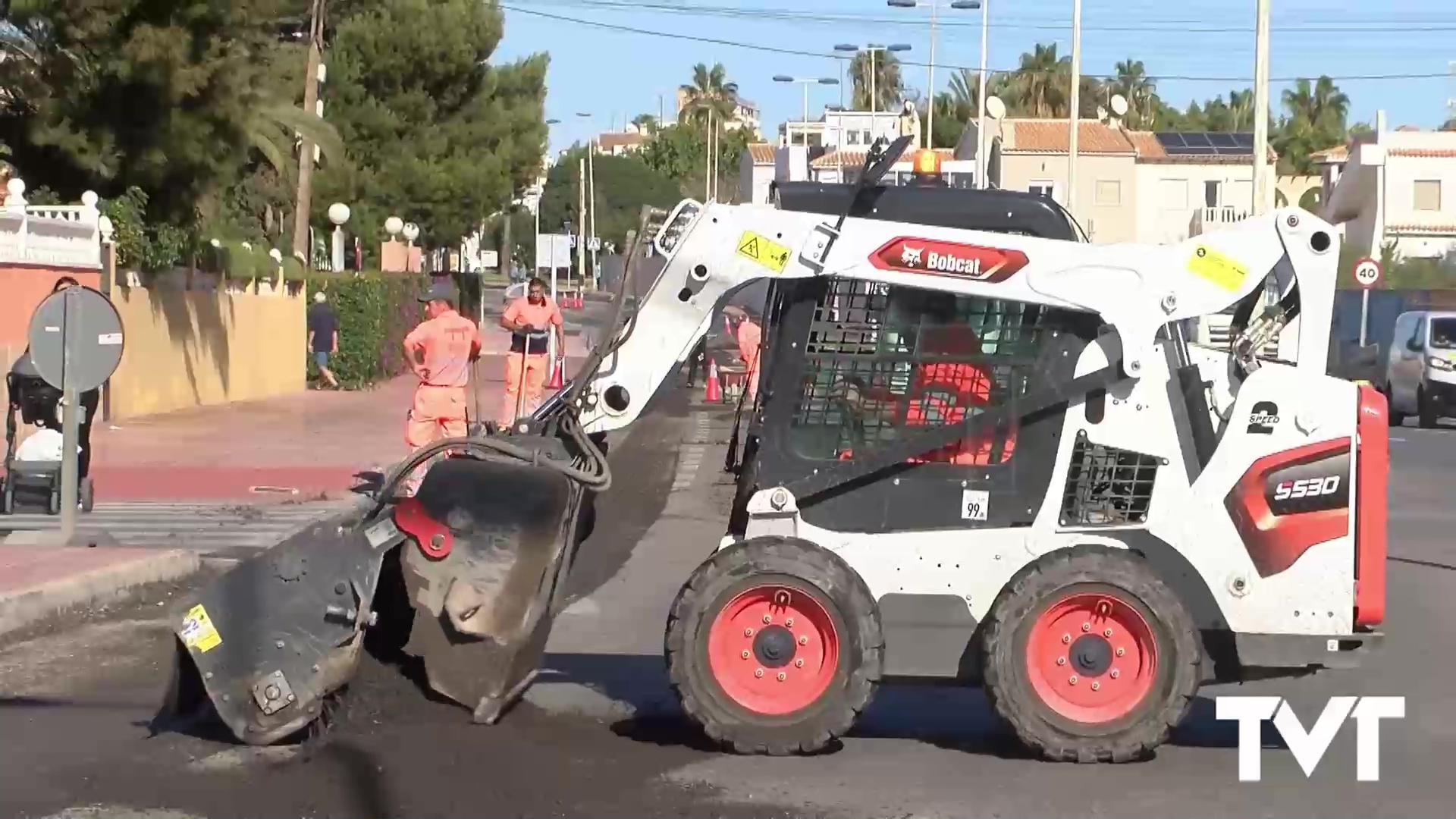 Imagen de Comienzan las obras de reasfaltado en las calles París y Roma