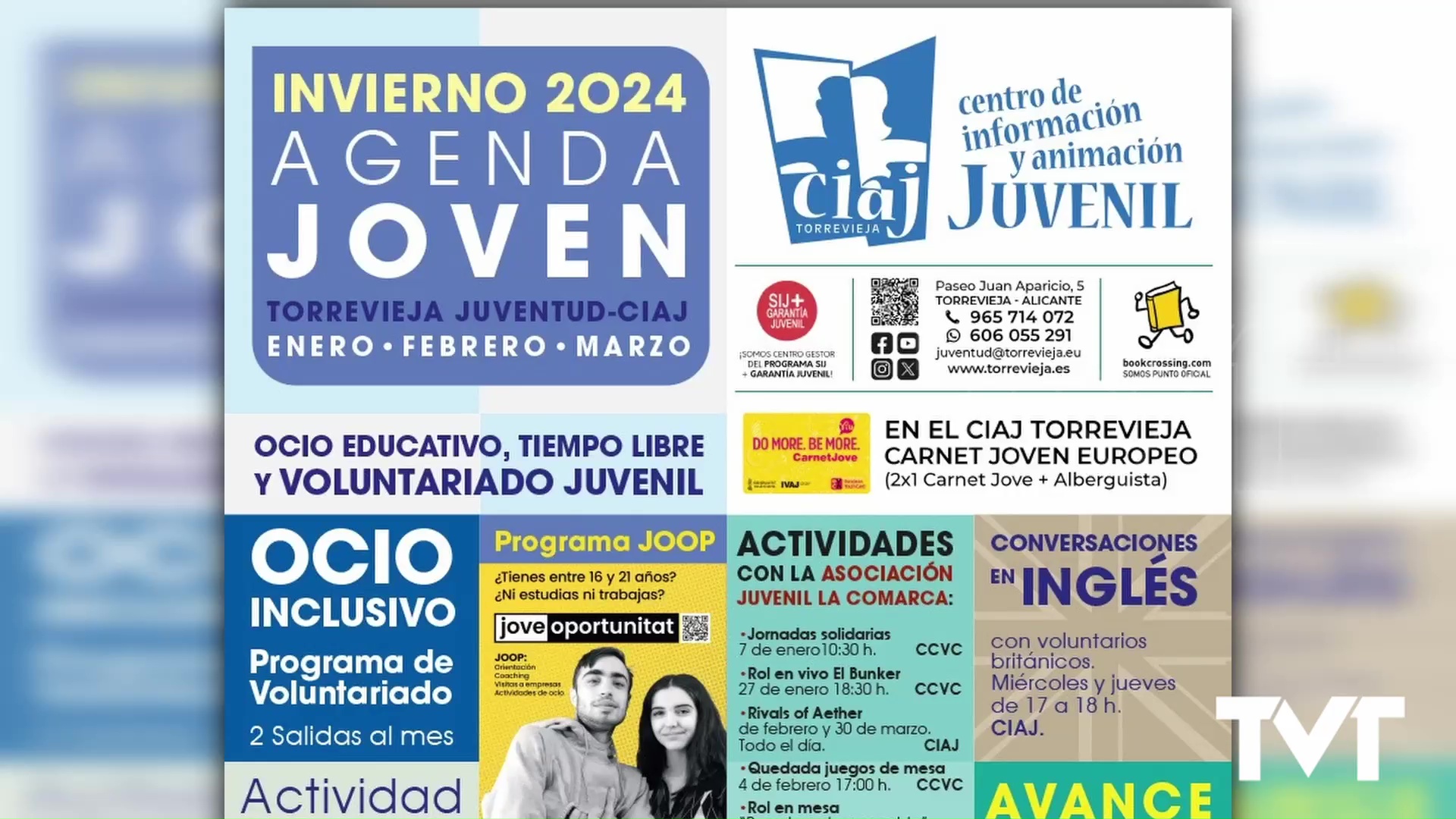 Imagen de Una decena de actividades conforman la nueva agenda joven para el primer trimestre de 2024