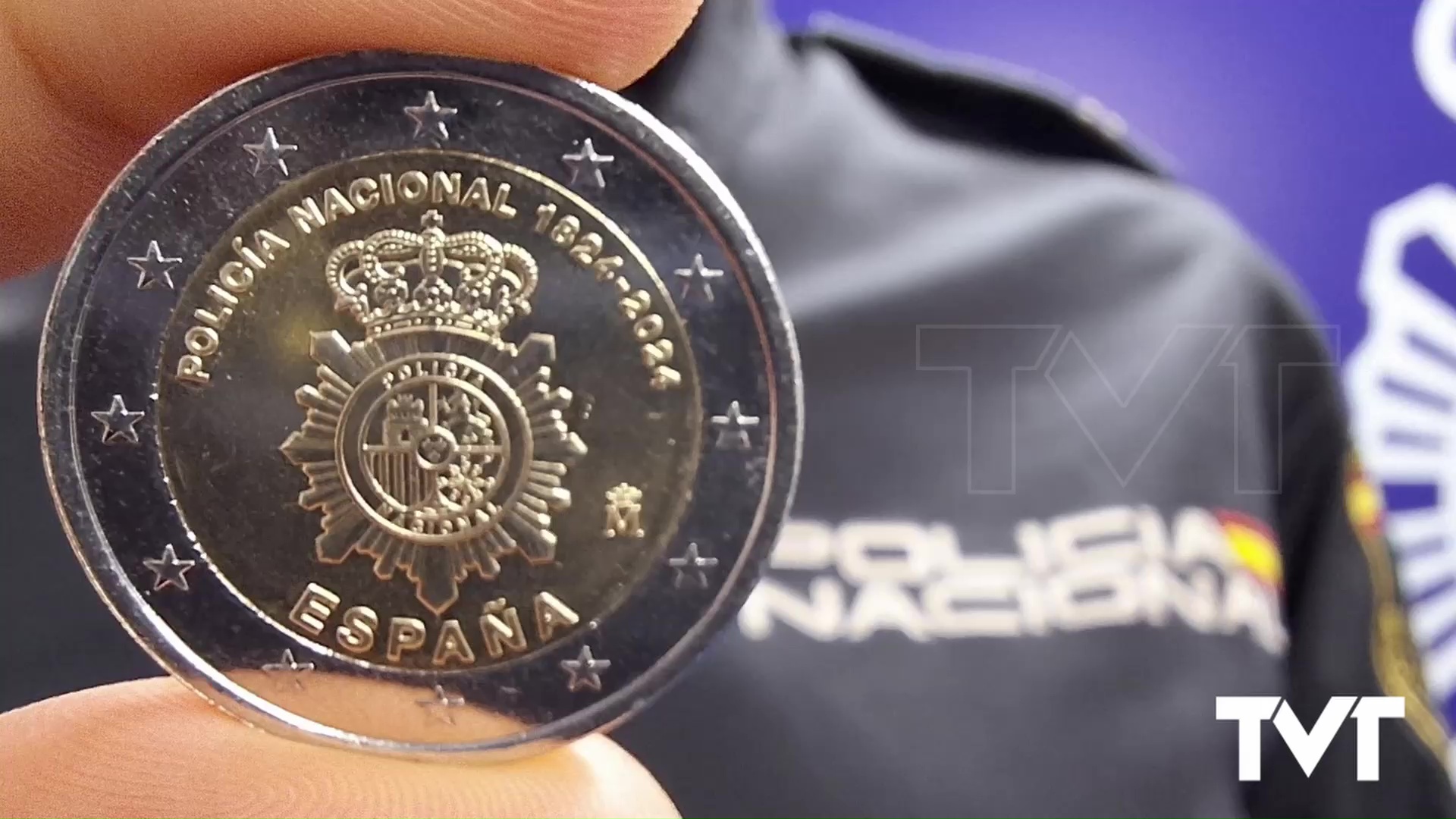 Imagen de Entra en circulación la moneda de dos euros conmemorativa del 200 aniversario de la Policía Nacional