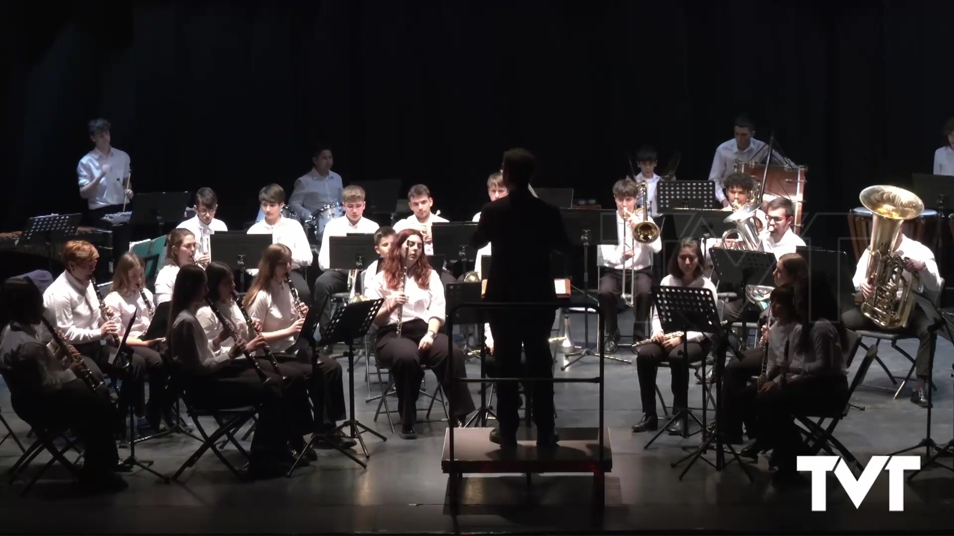 Imagen de Alta calidad interpretativa de la Banda Juvenil de la UMT en el concierto dedicado al Día del Padre 