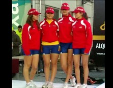 Imagen de El Equipo Cadete Femenino, Subcampeón De España En Cuatro Scull