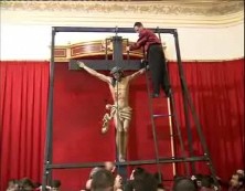Imagen de Comienza La Cuenta Atrás Para La Semana Con La Bajada, Besapié Y Via Crucis Del Cristo Crucificado