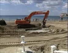 Imagen de Obras En La Playa De Los Locos Para Evitar Inundaciones Ante Lluvias Copiosas