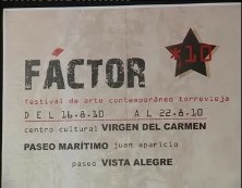Imagen de El Festival De Arte Contemporaneo “Factor 10” Ofrece En Torrevieja Una Veintena De Actividades