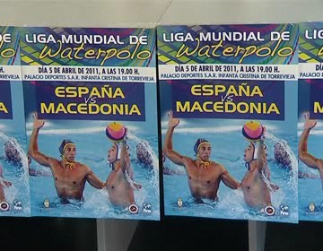Imagen de Torrevieja Acogerá El Partido De La Liga Mundial De Waterpolo Entre España Y Macedonia