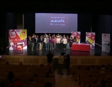 Imagen de Presentada La Candidatura De Iu Para Las Municipales, Encabezada Por Martínez Andreu
