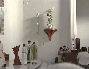Imagen de Bendecida La Nueva Imagen De San José En La Parroquia Del Sagrado Corazón