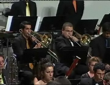 Imagen de Gran Éxito De La Banda Sinfónica Del Instituto Aragonés De La Juventud En El Festival De Bandas