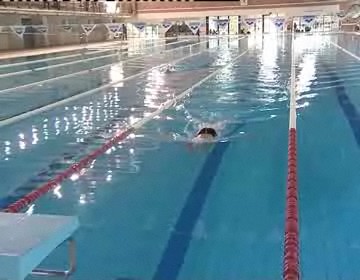 Imagen de 100 nadadores con aletas participaron en el Cuarto Control Federativo de la Comunidad Valenciana