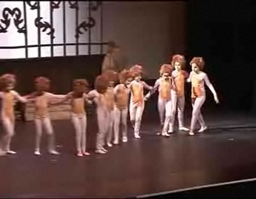Imagen de Las pequeñas de E.M. de Danza clausuraron el curso representando la obra Gatos