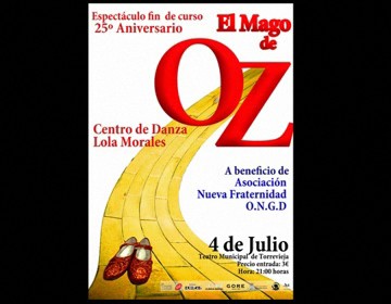 Imagen de El Centro de Danza de Lola Morales representará El Mago de Oz a beneficio de Nueva Fraternidad